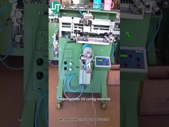 เครื่องพิมพ์หน้าจอโค้ง พิมพ์โลโก้สําหรับถ้วยพลาสติก