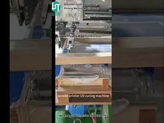 การพิมพ์เครื่องพิมพ์หน้าจอโค้ง สําหรับสินค้าที่ราบ