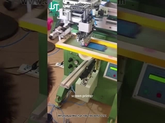 เครื่องพิมพ์หน้าจอโค้ง การพิมพ์โลโก้สําหรับถ้วยทิ้ง