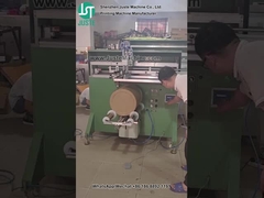 เครื่องพิมพ์หน้าจอโค้ง พิมพ์โลโก้ สําหรับถังพลาสติก (1)