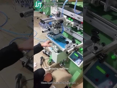 เครื่องพิมพ์หน้าจอโค้ง พิมพ์รูปร่างกระบอก สําหรับของเล่นพลาสติก