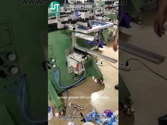 เครื่องพิมพ์หน้าจอโค้ง พิมพ์รูปร่างกระบอกสําหรับท่อพลาสติก (2)