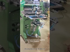 เครื่องพิมพ์หน้าจอโค้ง พิมพ์โลโก้สําหรับขวดแก้ว